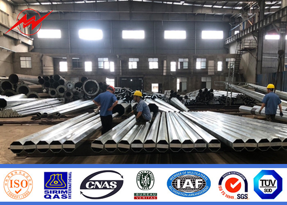16m 800dan ASTM/A123 Galwanizing Standard Electrical Power Pole