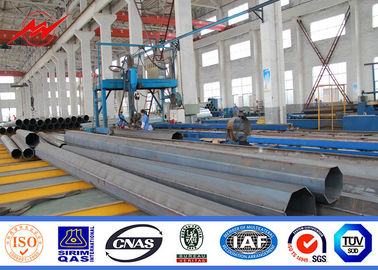 Kolumnowe metalowe słupki zasilania elektrycznego ASTM A123 1 mm do 30 mm