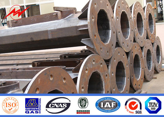 10m 20m 25m 30m high mast tower flood lighting poles for stidum