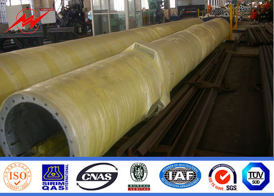 16 stron Dystrybucja komunikacji wieżowej na zewnątrz wieży Monopole 30M