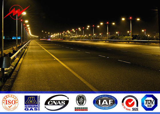 Stal walcowana na gorąco Stalowe słupki 6M 7M 8M 10M stożkowe Taperer