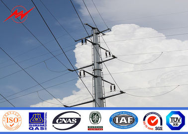 Stalowa elektroenergetyczna linia biegunowa Mocowanie Przekrój poprzeczny / Kąt Stal krzyżowy