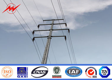 10m 12m Linia transmisyjna Słup elektryczny 133kv do wieży stalowej słupa
