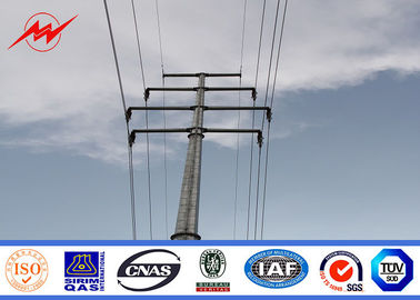 Stalowa elektroenergetyczna linia biegunowa Mocowanie Przekrój poprzeczny / Kąt Stal krzyżowy