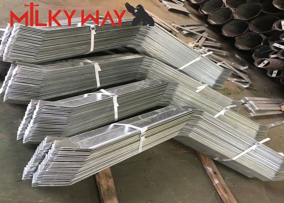 16m 18m wysokość stożkowa prąd elektryczna grubość 5 mm grubość ASTM A123 Standard galwanizacji