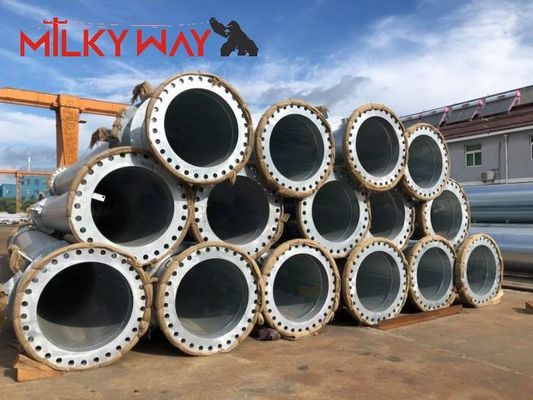 Słup stalowy 3,5m-15m do oświetlenia ulicznego z opcjami stożkowymi i wielokątnymi