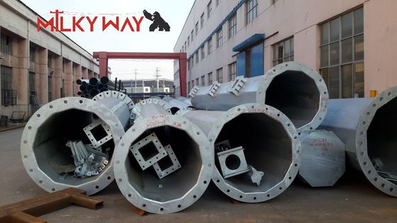 16m 18m wysokość stożkowa prąd elektryczna grubość 5 mm grubość ASTM A123 Standard galwanizacji