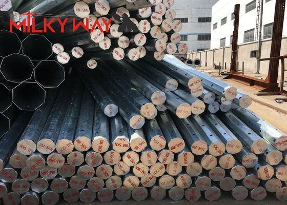 60-stopowy ocynkowany stalowy słup energetyczny dla linii przesyłowych