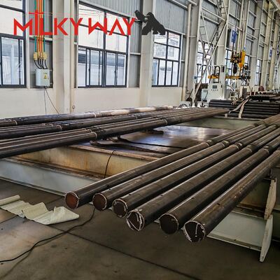 9 METROWYCH RURKOWYCH SŁUPÓW STALOWYCH  NAPRĘŻENIOWYCH IRAKIEJSKICH SŁUPÓW STALOWYCH DO SCHODÓW