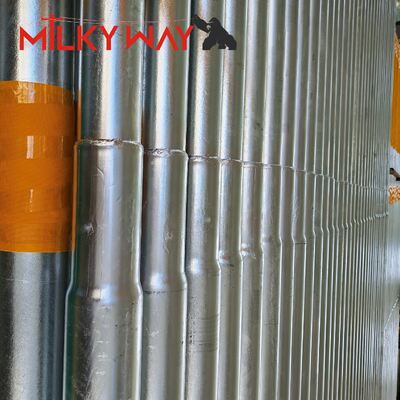 11-metrowy, ocynkowany ogniowo, ośmiokątny słup dystrybucji energii z normą spawalniczą AWS D1.1