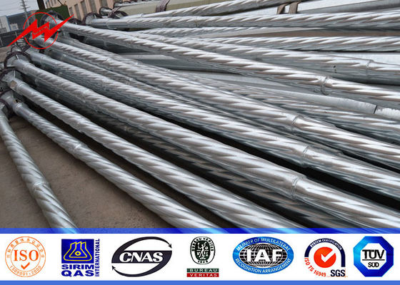 Niskie napięcie 11,9 m. Słupy transmisyjne dla projektu linii transmisyjnej 69 Kv