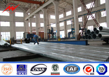 12m Galwanizowany Stalowy Rurykowy Biegun Do Linii Dystrybucyjnej 1250Dan 800Dan 660Dan 410Dan