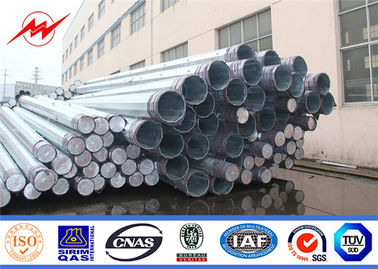 35ft 127-248mm Rurowy stalowy słup zasilający o grubości 2,75 / 3 mm ocynkowany ogniowo