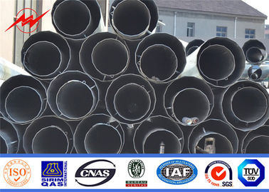 60FT Q345 Grubość 4,5 mm Stalowy słup zasilający Biegun z bitumem