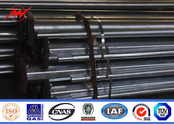 Cynkowanie ogniowe 10m 11m Kolumna słupów zasilania elektrycznego dla Urugwaju