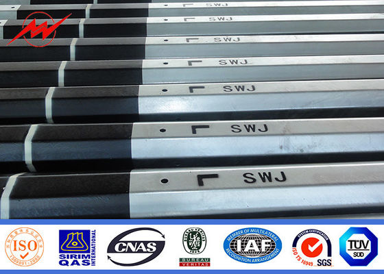 Niskie napięcie Przekładnie elektroenergetyczne 33kV, słupy ze stali ocynkowanej