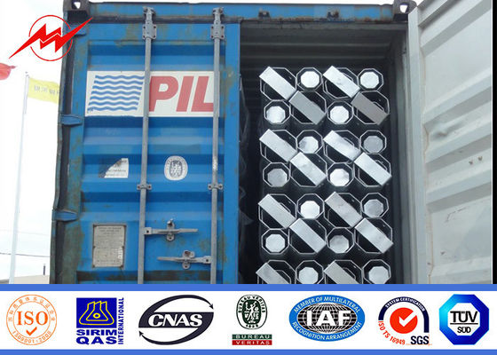 Niskie napięcie Przekładnie elektroenergetyczne 33kV, słupy ze stali ocynkowanej