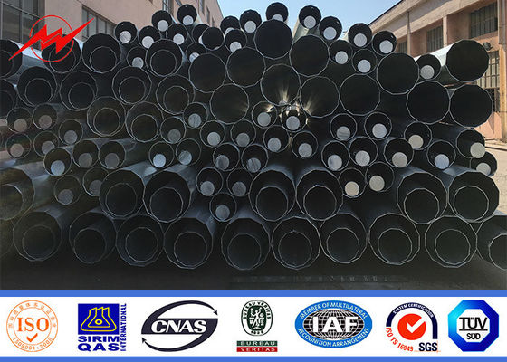 NAPORCOR Bitum 11m słup elektryczny do projektu napowietrznego na Filipinach