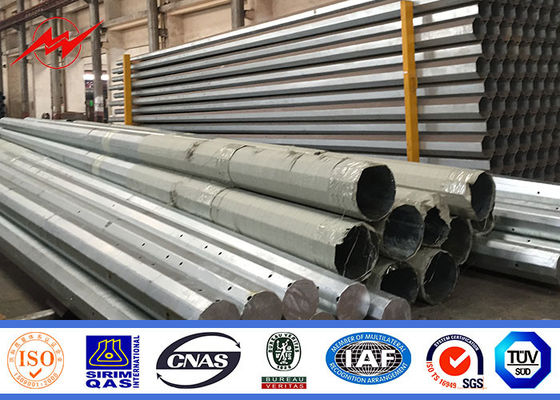 200 Dan Ocynkowany stalowy słup ze średnią powłoką 100 mikronów do przeciwdziałania korozji