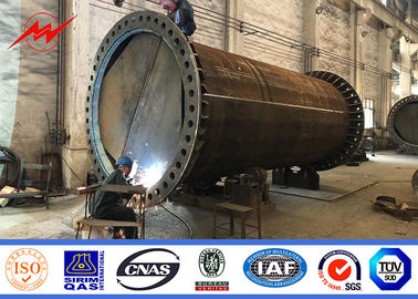 8 stron 5kn Obciążenie 14m Stalowy słup energetyczny Typ pochówku Standard galwanizacji