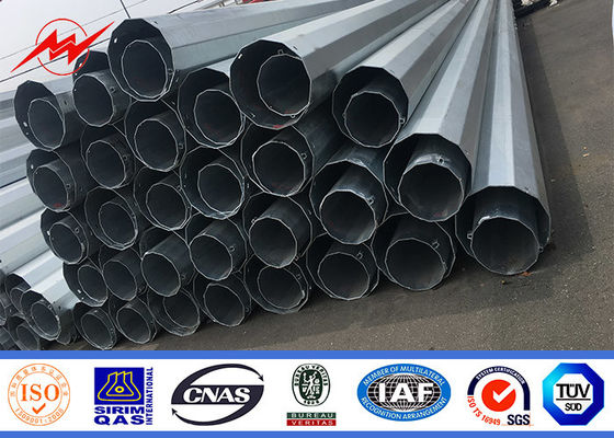 Okrągły stalowy słup rurowy 10kv ~ 550kv do projektu linii przesyłowej