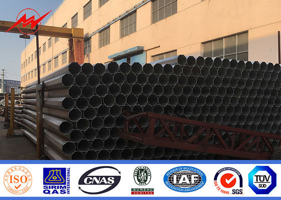 Okrągły stalowy słup rurowy 10kv ~ 550kv do projektu linii przesyłowej