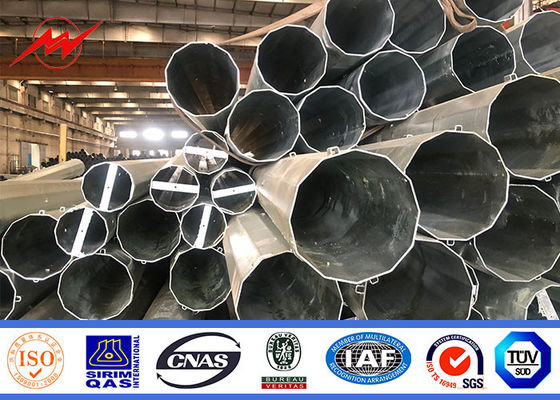 Iso Electric Power Metal Utility Pole do projektu linii transmisyjnej 132kv