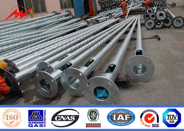 Q345 Q235 Cynkowane ogniowo podwójne ramię Gi Light Pole 12m