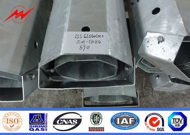 11m 7,2mm 3,8mm Stalowy słup rurowy 69kv do linii przesyłowej