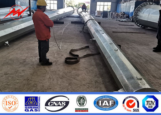 30,5 M Monopole Transmission Tower Philippines NGCP Traditional Electric