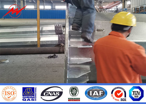 30,5 M Monopole Transmission Tower Philippines NGCP Traditional Electric