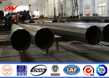 70 stóp 2 sekcje Galwanizowany lekki słup 2000 kg Filipiny Ngcp Standard
