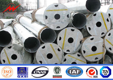 16m 2500dan Galwanizacja Stalowy Wieża Biegun 90ft Afryka Transmisja Linia Metal Post