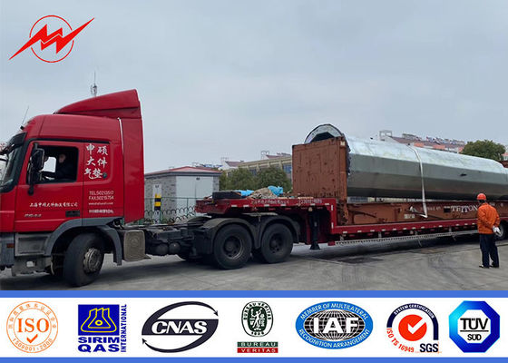 Filipiny NGCP Tradycyjna elektryczna monofoniczna wieża słupowa 27 m Typ kołnierza