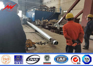 Przekładnia Stal Metal Metal Elektryczny słup 15m 550 Dan 650 Dan Grubość 4 mm / 5 mm