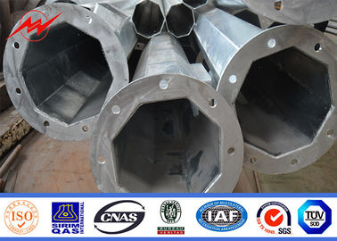 Wysoki maszt oświetlenie powodziowe Stalowy słup Powdowy powlekany Gorąco Galwanizowany 16m Dla oświetlenia placu