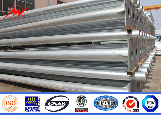 6m 7m 8m kołnierzowy stalowy słup uliczny do dróg i autostrad