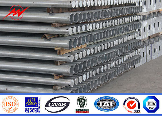 6m 7m 8m kołnierzowy stalowy słup uliczny do dróg i autostrad