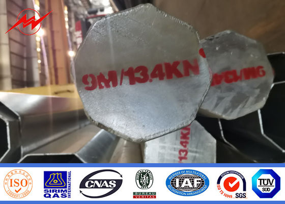10kv-500kv Stalowy słup rurowy ocynkowany ogniowo elektryczny