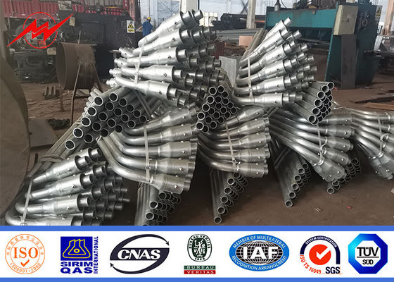 6m 7m 8m kołnierzowy stalowy słup uliczny do dróg i autostrad