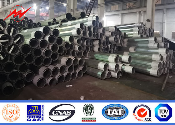 10m 12m 14m 16m Stalowy słup rurowy Ocynkowane słupy energetyczne Astm A36