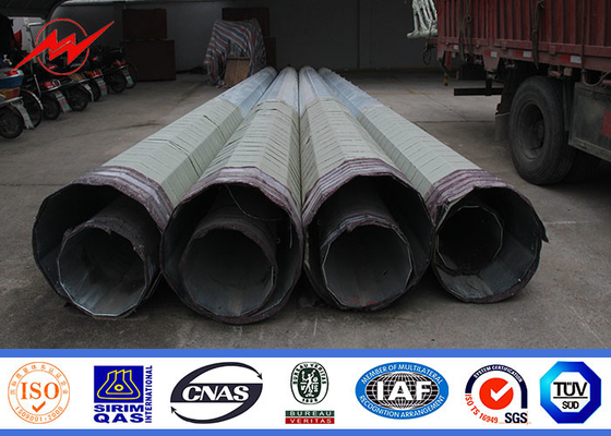 220kV Galwanizowana wieża przesyłu mocy Pole Electric Steel Tubular AWS D1.1
