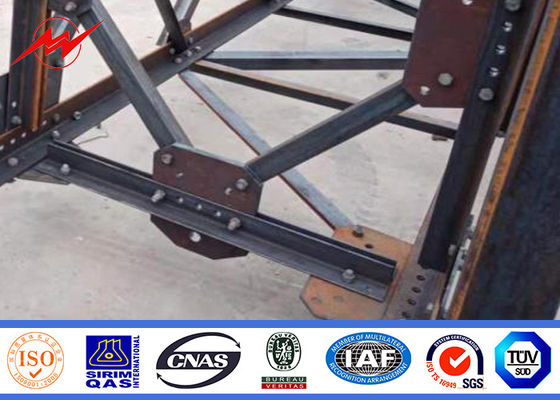 Ngcp Support Burial Mono Pole Tower Galwanizacja ogniowa