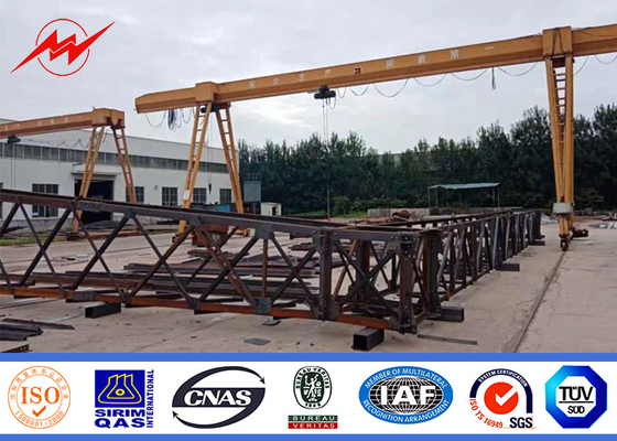 Ngcp Support Burial Mono Pole Tower Galwanizacja ogniowa