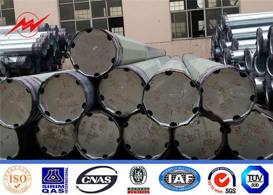 NPC Standardowy Galwanizowany Stalowy Biegun 5 mm Z Materiałem Q235/Q345