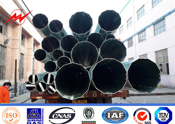 NPC Standardowy Galwanizowany Stalowy Biegun 5 mm Z Materiałem Q235/Q345
