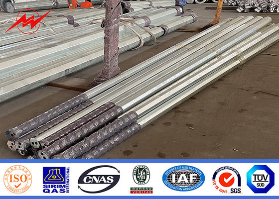 Gorąco pogalwanizowany słup zasilania elektrycznego dla wymagań indywidualnych i w każdym kolorze