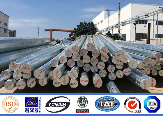 12m 940dan Power Steel Pole Transmission Galwanizowane zewnętrzne narzędzie elektryczne