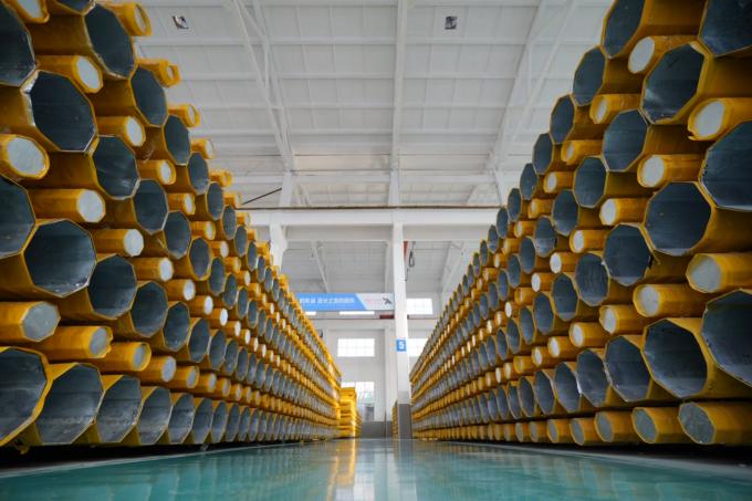 27,5 m 32 m ocynkowanego bieguna stalowego Preferowany wybór dla solidnych i odpornych na korozję struktury 1